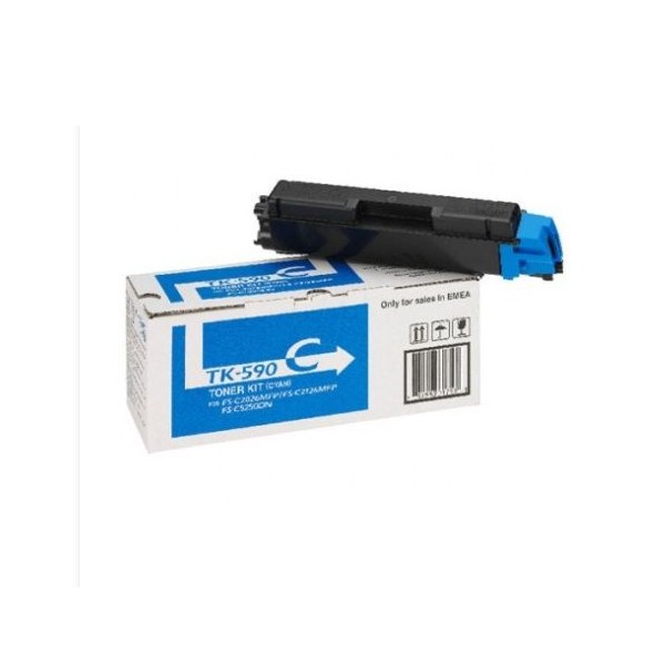 TONER KYOCERA TK590 CYAN 5K ORIGINAL