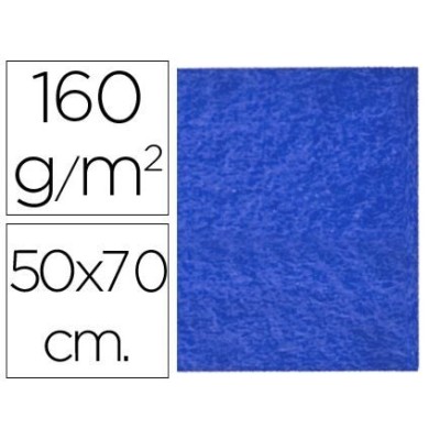 PLACA FELTRO 50x70cm 160gr/M2 AZUL ESCURO
