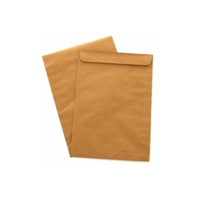 CAIXA 250 ENVELOPES SACO KRAFT C4 90gr. 229x324mm