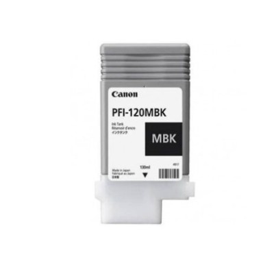 TINTEIRO CANON PFI120 PRETO MATE ORIGINAL