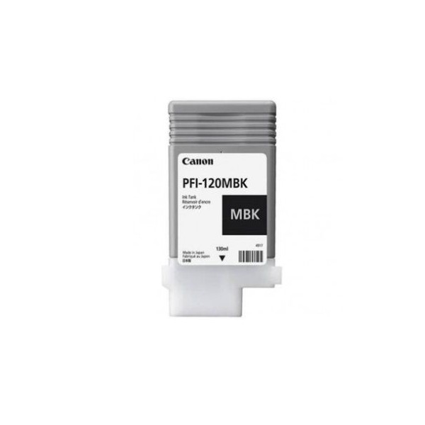 TINTEIRO CANON PFI120 PRETO MATE ORIGINAL