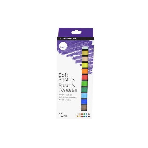 CAIXA C/ 12 x BARRAS PASTEL SECO DALER ROWNEY
