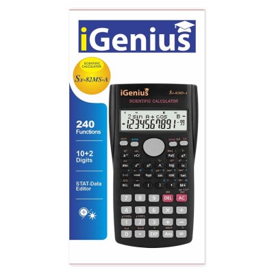 CALCULADORA CIENTIFICA IGENIUS SX-82MS-A 12DIG 