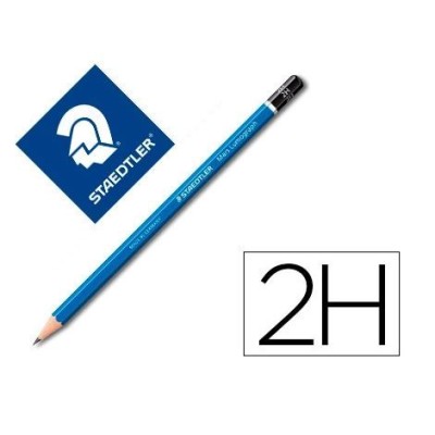 LAPIS CARVAO GRAFITE STAEDTLER MARS LUMOGRAPH 2H