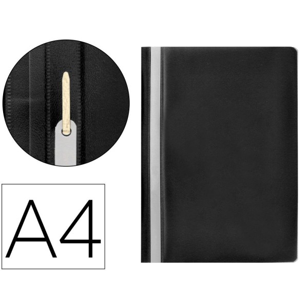 CLASSIFICADOR QC C/ FERRAGEM PP CAPA TRANSP. PRETO