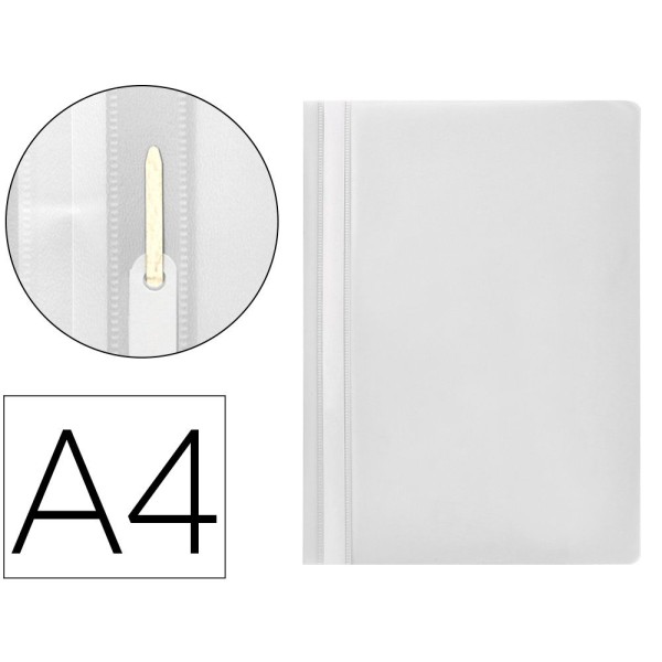CLASSIFICADOR QC C/ FERRAGEM PP CAPA TRANSP. BRANCO
