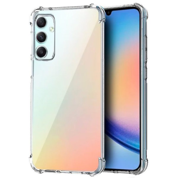 CAPA COOL COMPATIVEL C/ SAMSUNG GALAXY A34 5G -TRANSPARANTE ANTISCHOCK