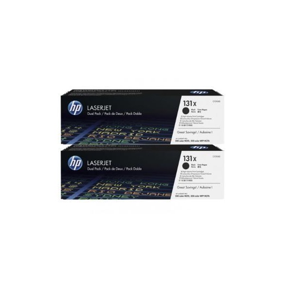TONER HP CF210X PRETO 2,3K ORIGINAL PACK DUPLO