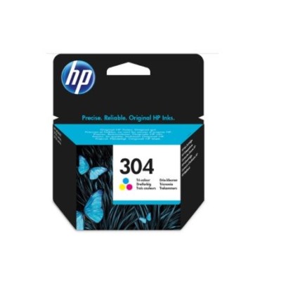 TINTEIRO HP 304 TRICOLOR ORIGINAL