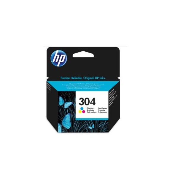 TINTEIRO HP 304 TRICOLOR ORIGINAL