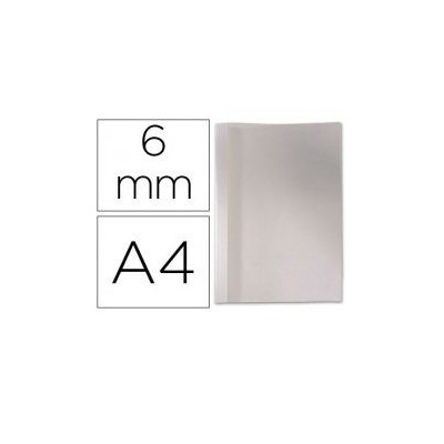 CAPA ENCADERNAÇAO TERMICA IBICOVER GBC 6mm BRANCO 100unid.