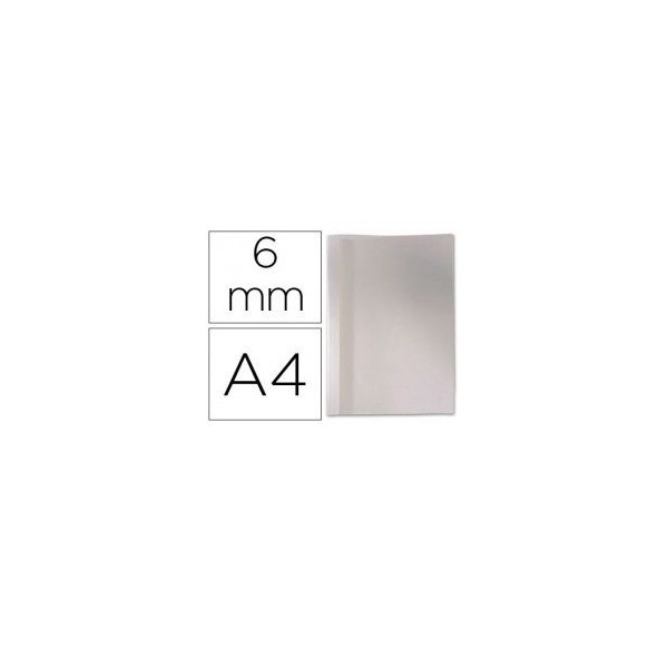 CAPA ENCADERNAÇAO TERMICA IBICOVER GBC 6mm BRANCO 100unid.