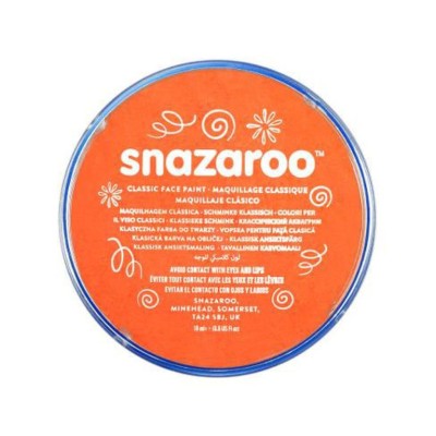 PINTURA FACIAL SNAZAROO CLASSIC 18ML LARANJA