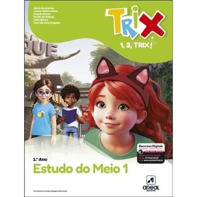 Livro TRIX - Estudo do Meio - 1.º Ano Manual 2025