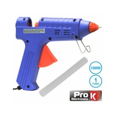 PISTOLA DE COLA QUENTE PROK 100W P/ BARRAS 11mm