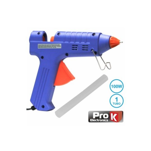 PISTOLA DE COLA QUENTE PROK 100W P/ BARRAS 11mm