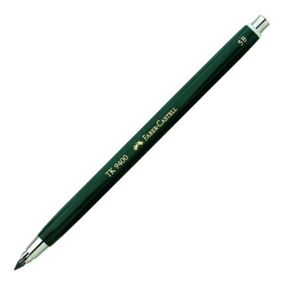 LAPISEIRA PORTA MINAS FABER-CASTELL TK 9400 3.15mm VERDE