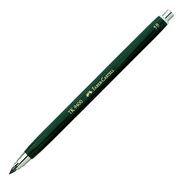 LAPISEIRA PORTA MINAS FABER-CASTELL TK 9400 3.15mm VERDE
