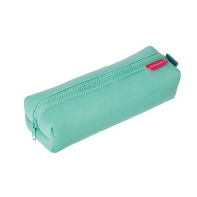ESTOJO ESCOLAR ENRI NEOPRENO VERDE AGUA