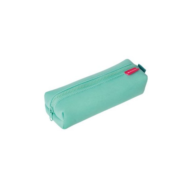 ESTOJO ESCOLAR ENRI NEOPRENO VERDE AGUA