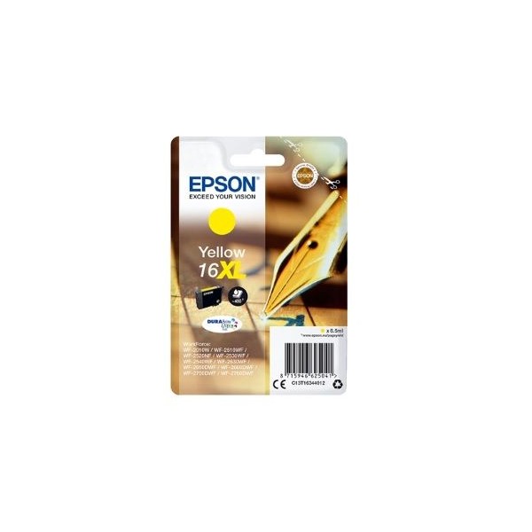 TINTEIRO EPSON 16XL AMARELO ORIGINAL