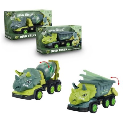 CAMIAO DINOSSAURO DE CONSTRUCAO SORTIDO BASCULANTE / BATONEIRA