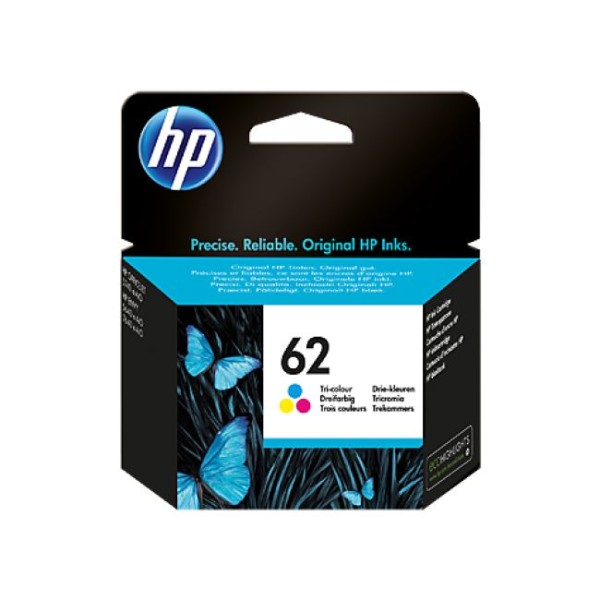TINTEIRO HP Nº 62 TRICOLOR ORIGINAL