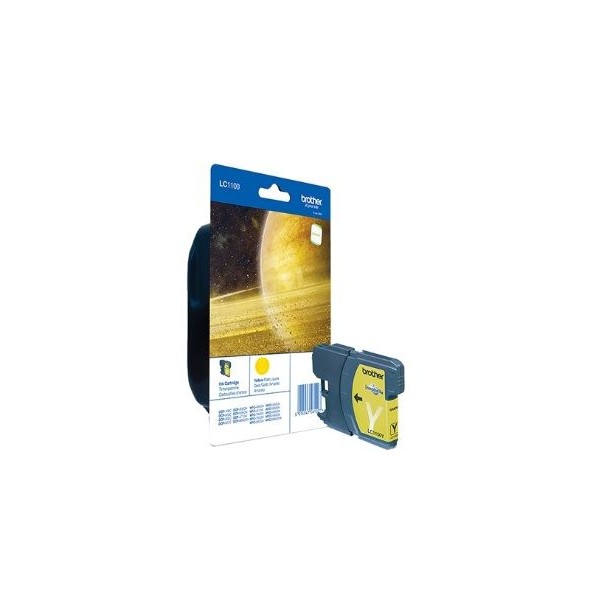 TINTEIRO BROTHER LC1100 AMARELO ORIGINAL