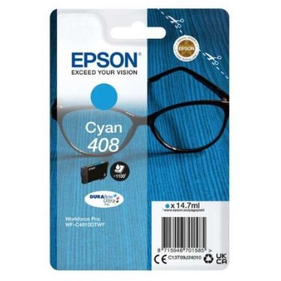 TINTEIRO EPSON 408 CYAN ORIGINAL 1.1K