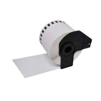 ROLO ETIQUETAS "REMOVIVEIS" COMPATIVEL C/ BROTHER DK44205 62MM x 30,48MT (CONTINUO)