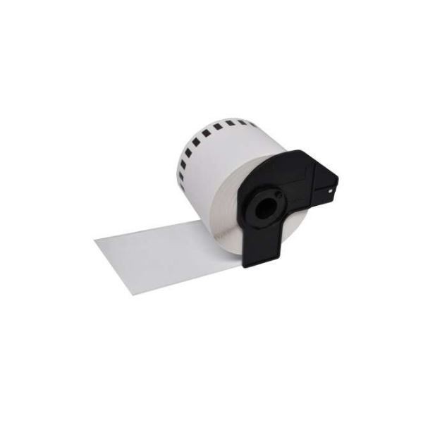 ROLO ETIQUETAS "REMOVIVEIS" COMPATIVEL C/ BROTHER DK44205 62MM x 30,48MT (CONTINUO)