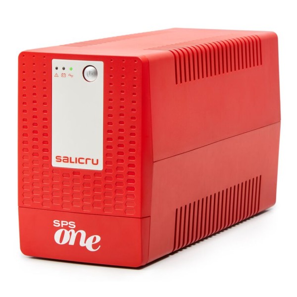UPS SALICRU SPS ONE 1100VA C/ 6 TOMADAS IEC - VERMELHO
