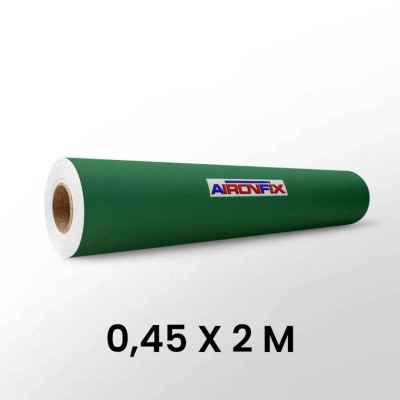 ROLO PAPEL AUTOCOLANTE AIRONFIX  0,45x2MT VERDE