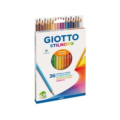 LAPIS DE CORES GIOTTO STILNOVO 18cm 36CORES