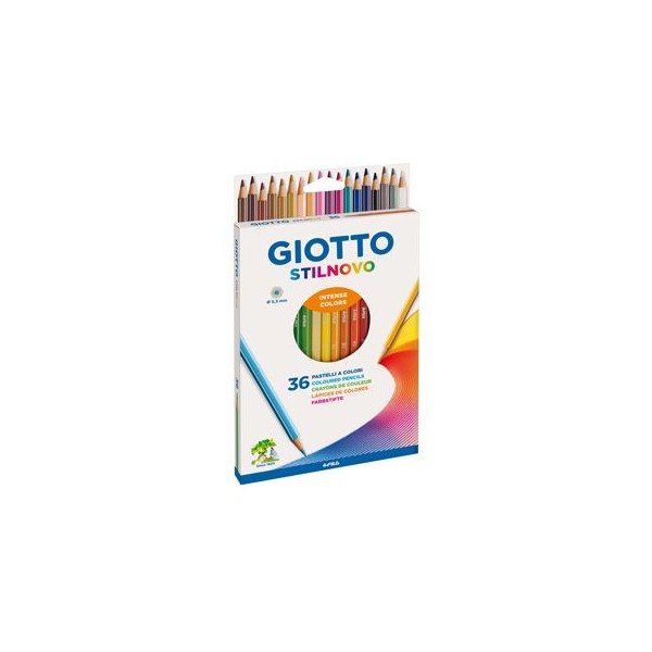 LAPIS DE CORES GIOTTO STILNOVO 18cm 36CORES