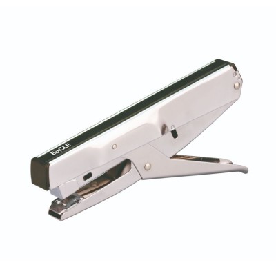 AGRAFADOR ALICATE METALICO (P/nº10) 12/15FLS CROMADO ou PRETO