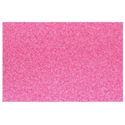 PLACA GOMA EVA 50x70CM ROSA BEBE PURPURINA