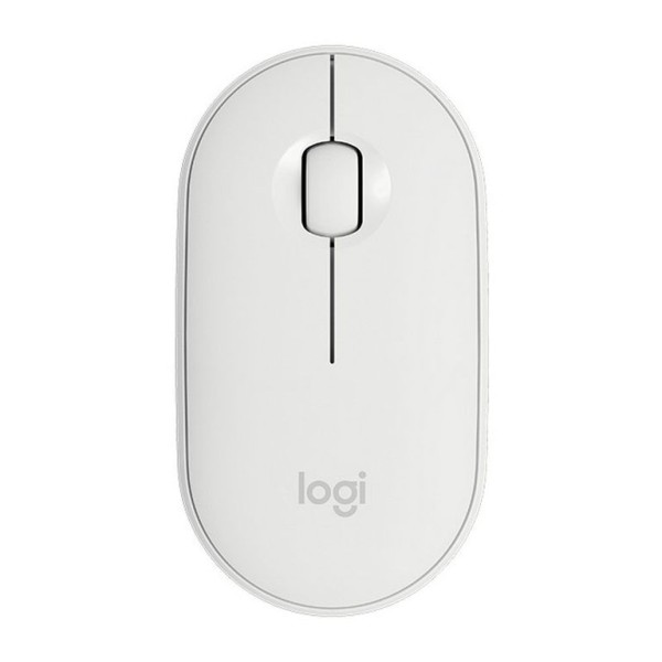 RATO LOGITECH PEBBLE M350 BRANCO S/ FIO (BLUETOOTH)