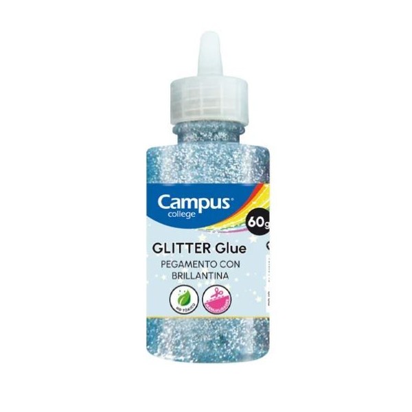 CAIXA C/ 6 COLAS PURPURINA 60gr. PRATA METALICO