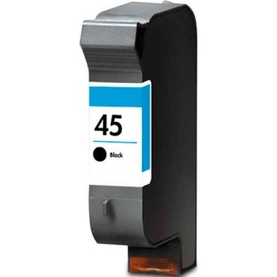 TINTEIRO COMPATIVEL C/ HP 45 PRETO