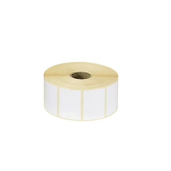 ROLO ETIQUETAS TERMICAS 35x25mm MANDRIL25mm C/ CAPA - 250 ETIQUETAS
