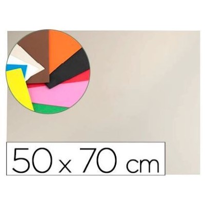PLACA GOMA EVA 50x70CM COR BEGE