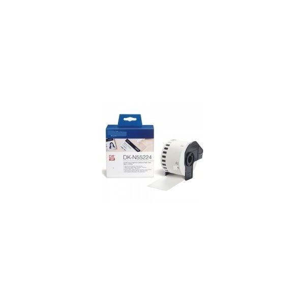 ROLO ETIQUETAS COMPATIVEL C/ BROTHER DK55224 54MM x 30,48MT (CONTINUO) NAO AUTOCOLANTE