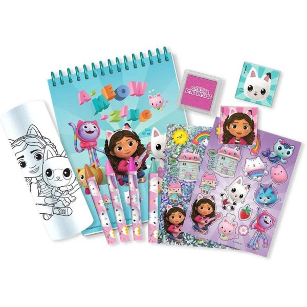 CONJUNTO PARA COLORIR GABBY'S DOLLHOUSE