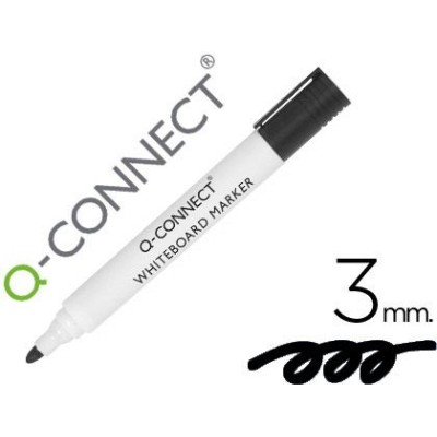MARCADOR QUADRO BRANCO QC PTA 3MM PRETO