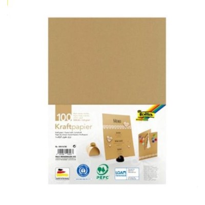 PAPEL CRIATIVO A4  KRAFT 120gr.  PACK_100FLS