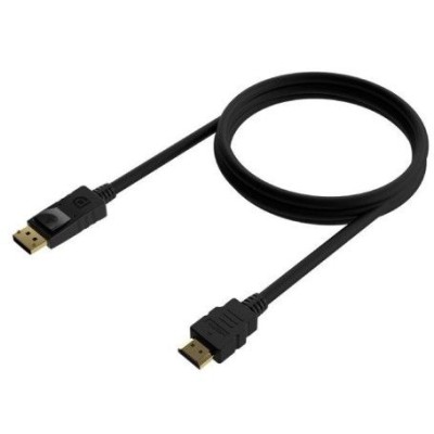 CABO CONVERSOR DISPLAY PORT (M) P/ HDMI (M) AISENS 1.5MT -  PRETO