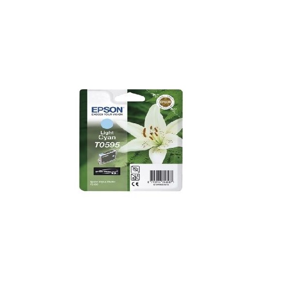 TINTEIRO EPSON T0595 LIGHT CYAN ORIGINAL
