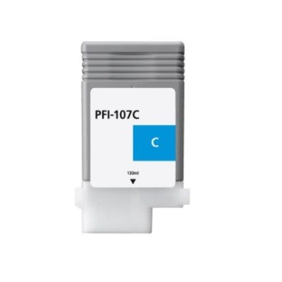 TINTEIRO COMPATIVEL C/ CANON PFI107 CYAN