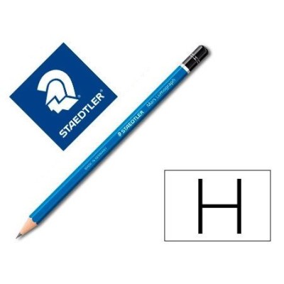 LAPIS CARVAO GRAFITE STAEDTLER MARS LUMOGRAPH H